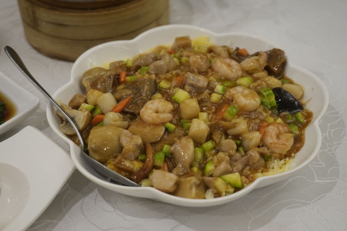 福建チャーハン（あんかけ炒飯）