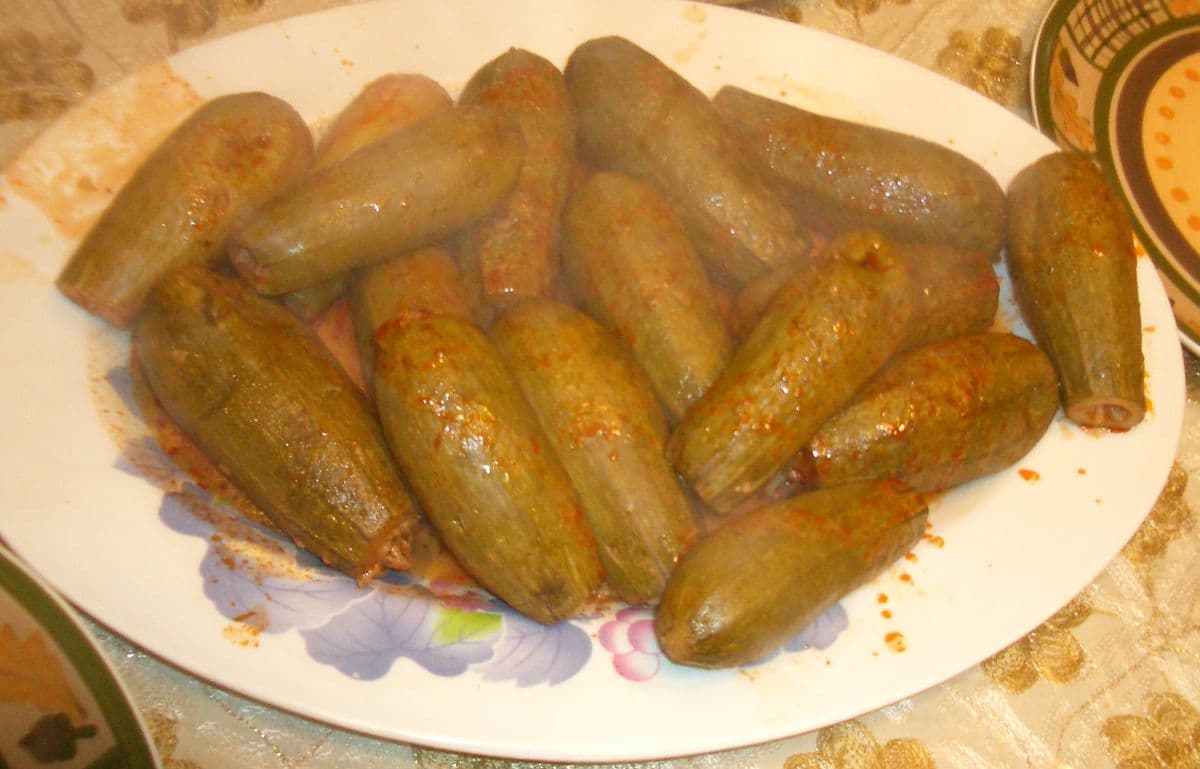 マフシー・クーサ（ズッキーニの詰め物）