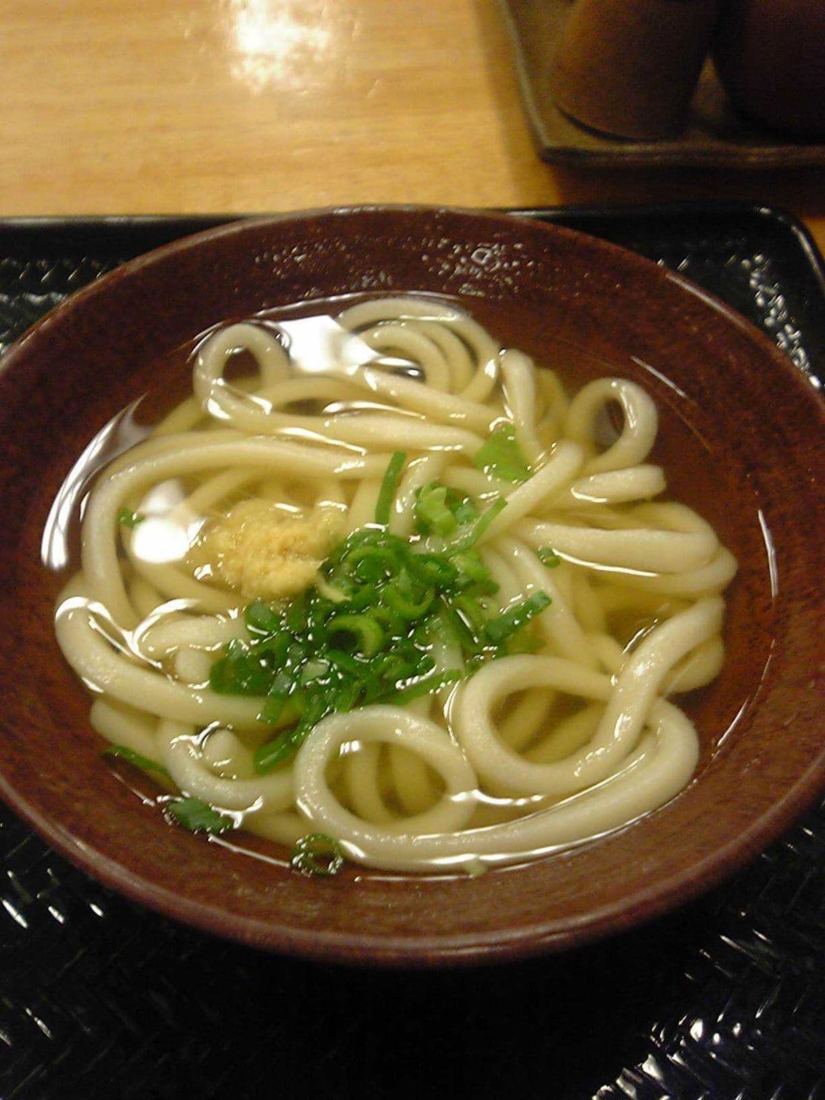 かけうどん