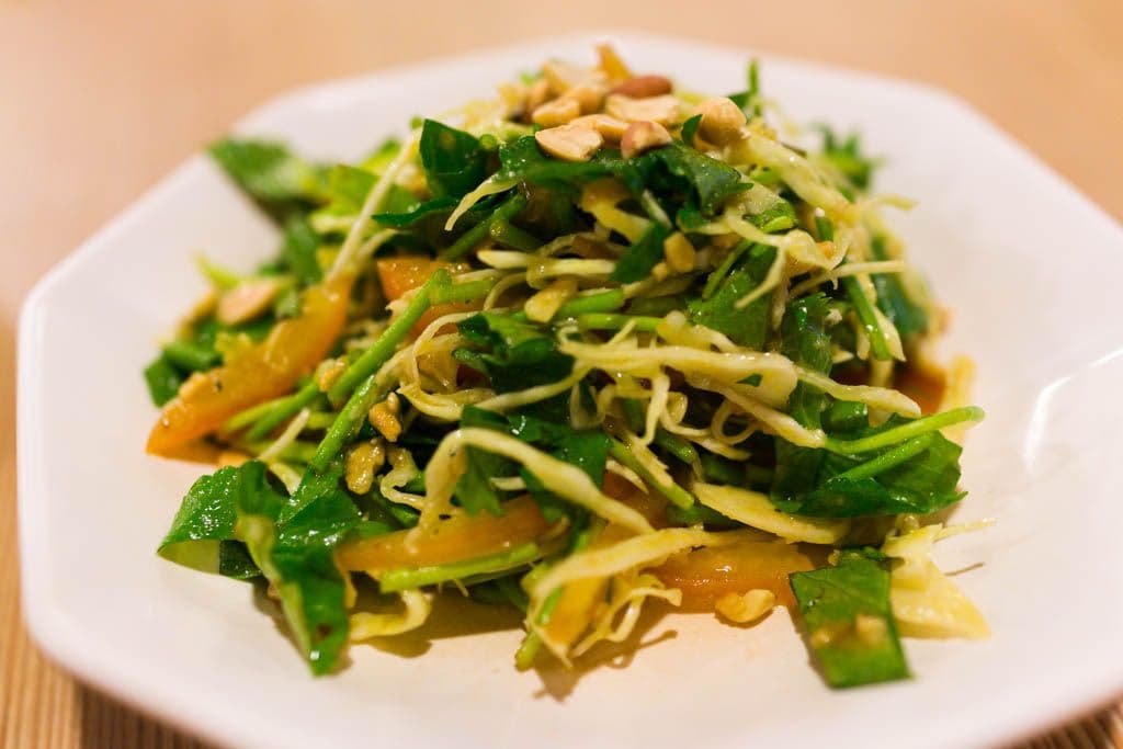 ゴトゥコラサンボル（ツボクサのサラダ）