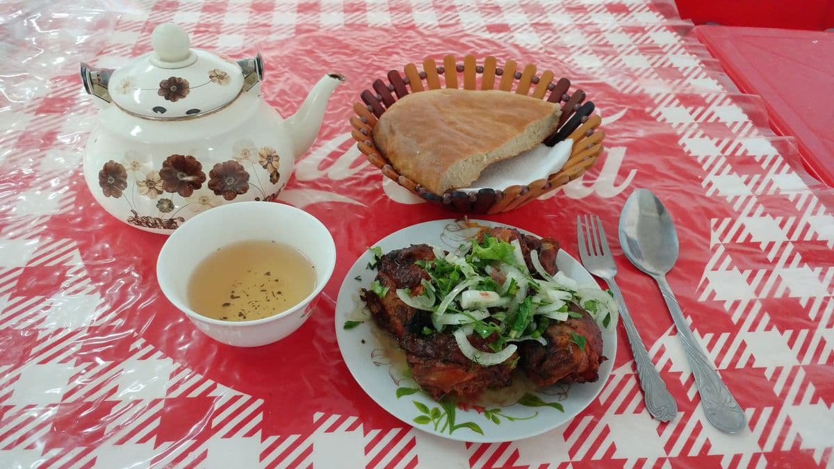 ゴウルマ（羊肉の素揚げ）