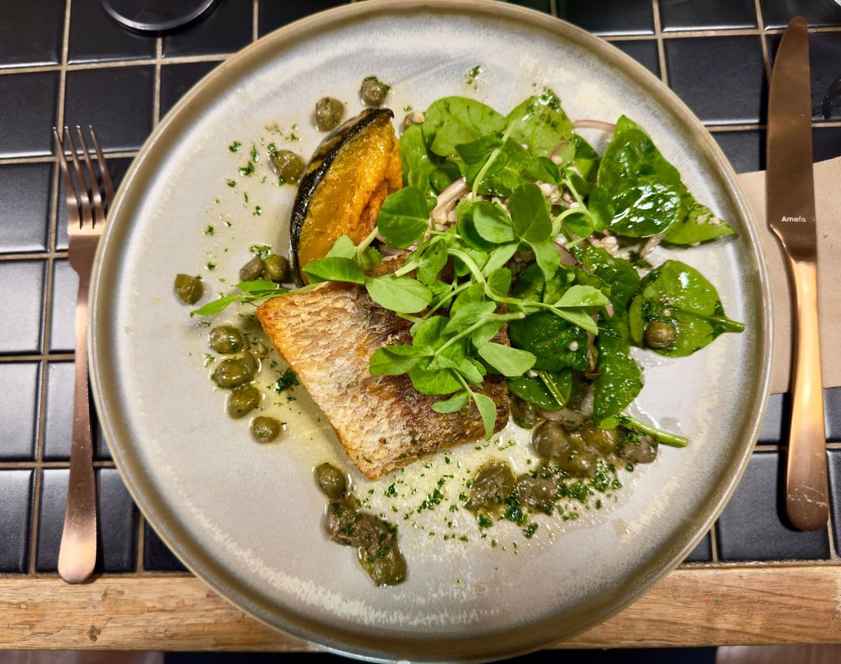 グリルド・バラマンディ