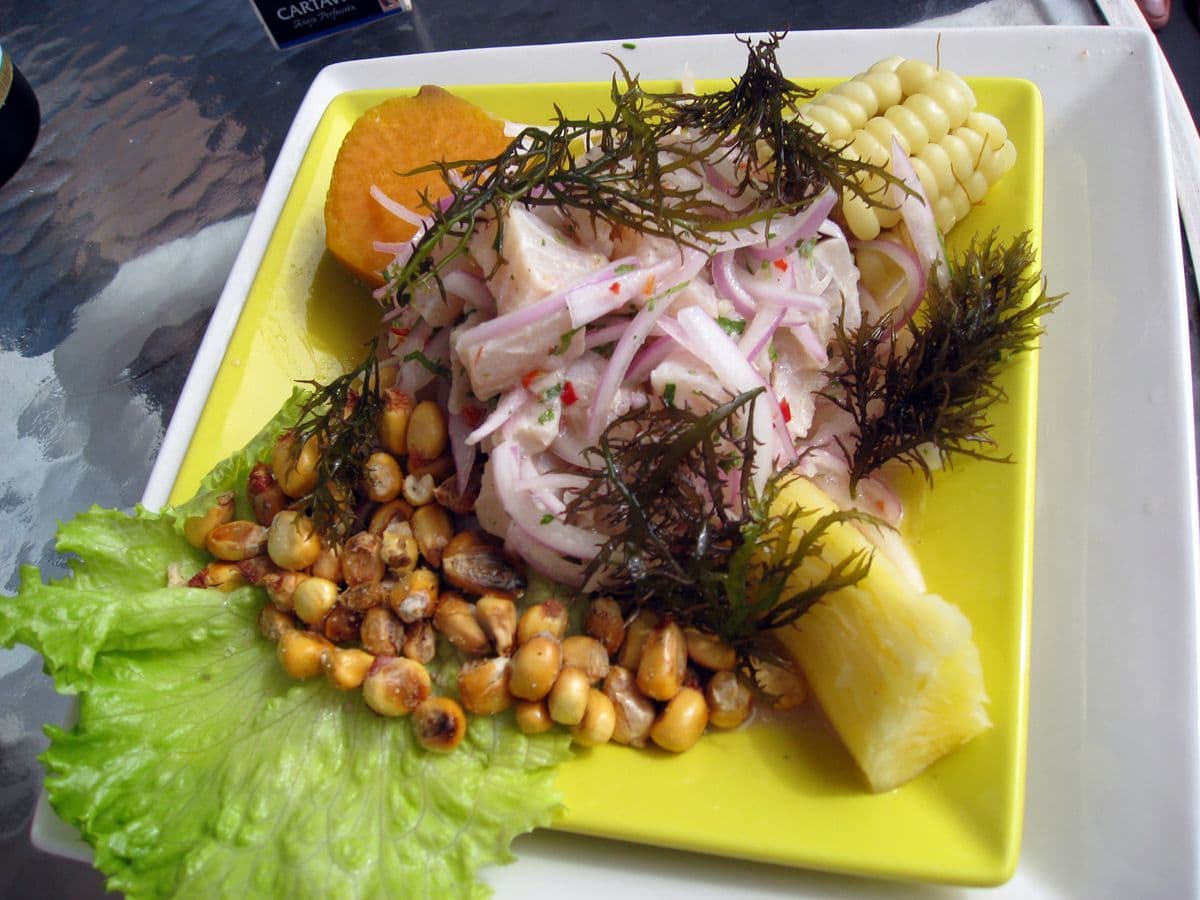 セビーチェ・デ・ペスカード(魚のセビーチェ)